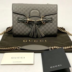Authentic Gucci Micro Guccissima Emily Mini